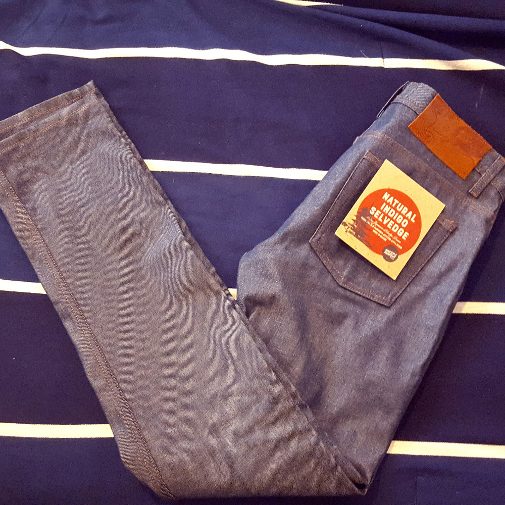 Naked & Famous Selvedge Jeans - Weird Guy 32